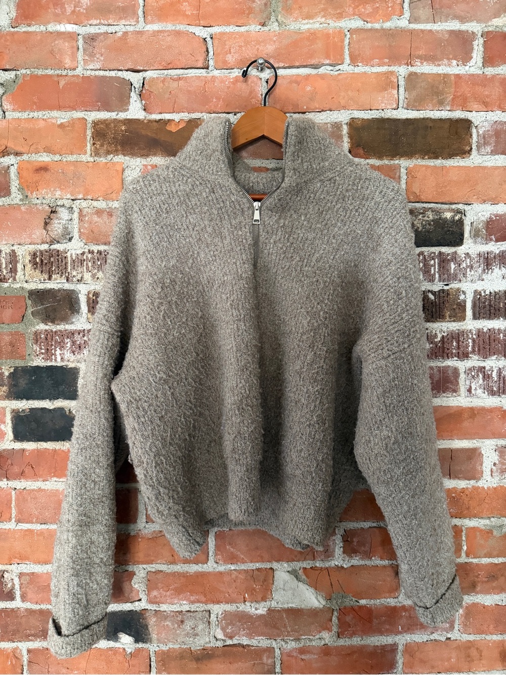 Le Bon Shoppe Andre Half Zip Sweater